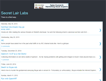Tablet Screenshot of blog.sllabs.com